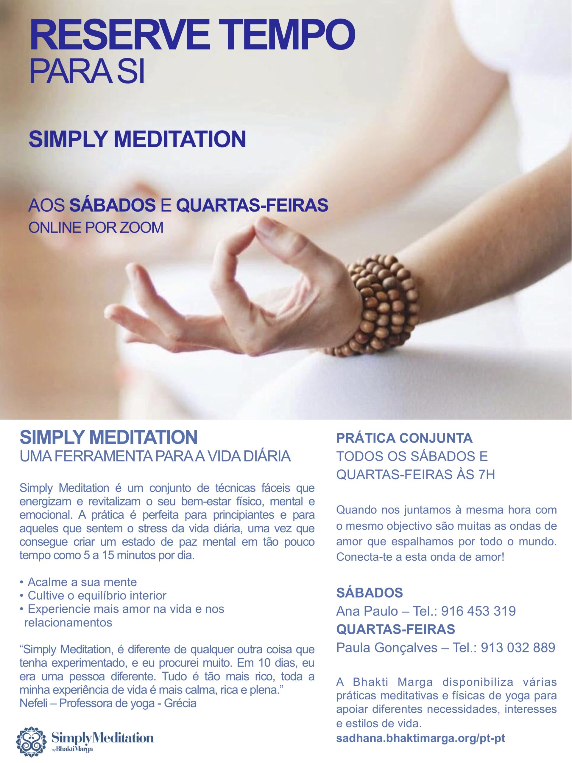 Simply Meditation-Grupo Online
