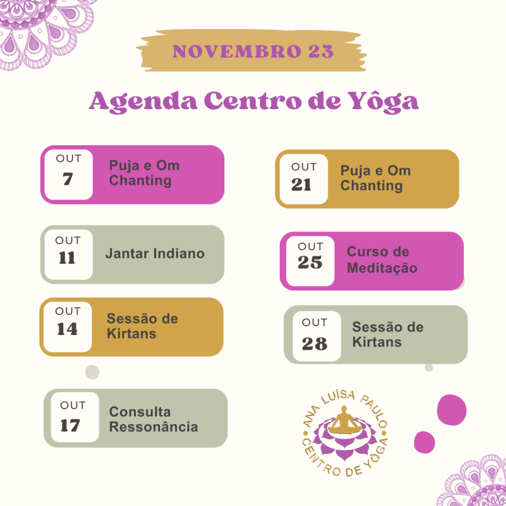 Agenda Novembro 23